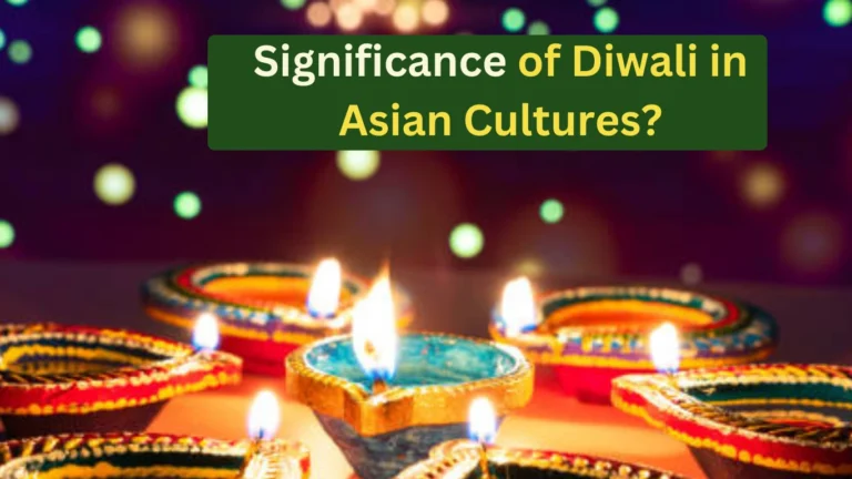 Decorative clay diyas lit up during Diwali celebrations, symbolizing the festival's significance in Asian cultures.